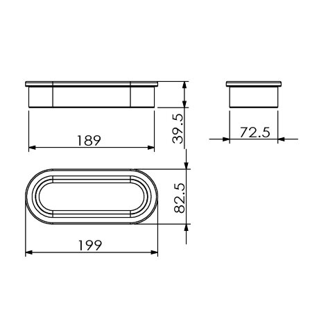 Мыльница LANGBERGER ACCESSORIES 23017B настольная глубокая цвет хром