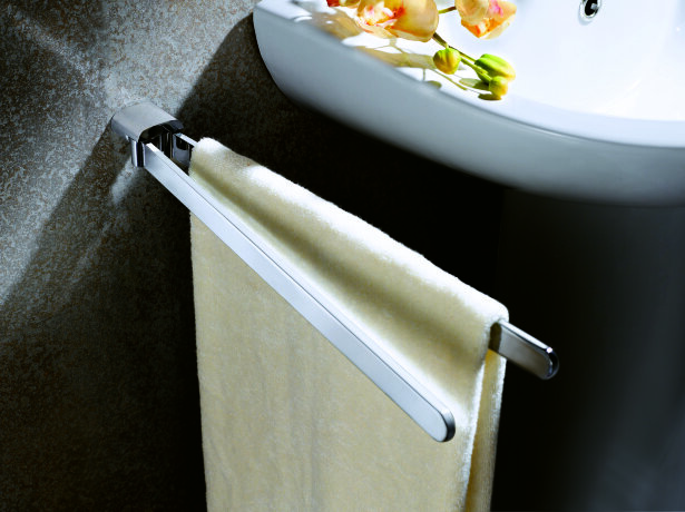 Полотенцедержатель LANGBERGER LUGANO 24008A подвесной поворотный цвет хром