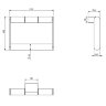 Бумагодержатель LANGBERGER ACCESSORIES 29043C подвесной цвет хром