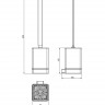 Ерш LANGBERGER ACCESSORIES 37525A подвесной без крышки цвет хром