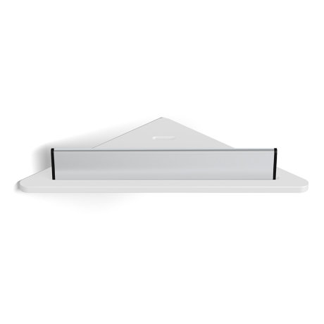 Душевая полка LANGBERGER ACCESSORIES 73451-WH подвесная со скребком съемным цвет белый