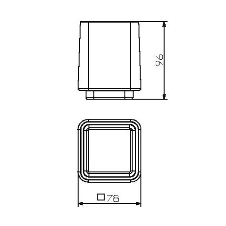 Стакан к держателю Langberger MELVIN 32011A-00-01