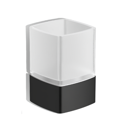 Стакан LANGBERGER ALSTER 11313A-BP настольный цвет черный матовый